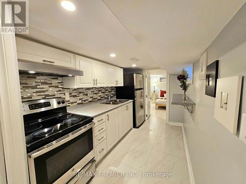 399 Oakwood Avenue, Toronto C03, ON - Indoor Photo Showing Kitchen With Double Sink