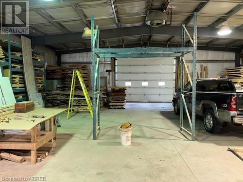 750 Hwy 94, Corbeil, ON - Indoor Photo Showing Garage