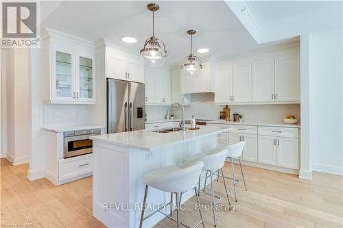 102 - 77 Yates Street, St. Catharines, ON - Indoor Photo Showing Kitchen With Double Sink With Upgraded Kitchen