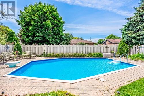 9 Cumbrian Court, Brampton, ON - Outdoor With In Ground Pool With Backyard