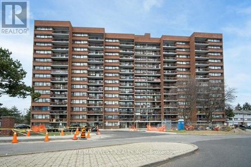 1001 - 3501 Glen Erin Drive, Mississauga, ON - Outdoor With Balcony With Facade