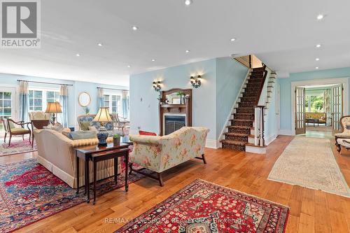 212 Clouston Road, Alnwick/Haldimand, ON - Indoor Photo Showing Living Room With Fireplace