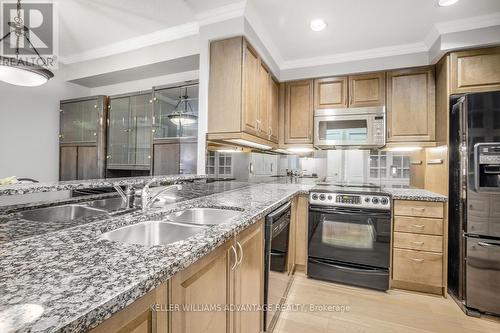 304 - 1101 Leslie Street, Toronto, ON - Indoor Photo Showing Kitchen With Double Sink With Upgraded Kitchen