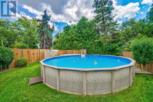 313 Patricia Avenue, Toronto (Newtonbrook West), ON - Outdoor With Above Ground Pool With Backyard