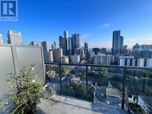 2207 - 81 Wellesley Street E, Toronto (Church-Yonge Corridor), ON - Outdoor With Balcony With View