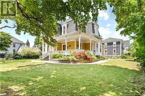 93 Victoria Street, Moncton, NB - Outdoor With Deck Patio Veranda With Facade