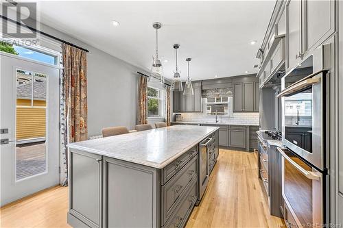 93 Victoria Street, Moncton, NB - Indoor Photo Showing Kitchen With Upgraded Kitchen