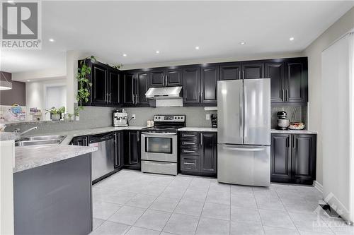 2783 Grand Canal Street, Ottawa, ON - Indoor Photo Showing Kitchen With Stainless Steel Kitchen With Double Sink With Upgraded Kitchen