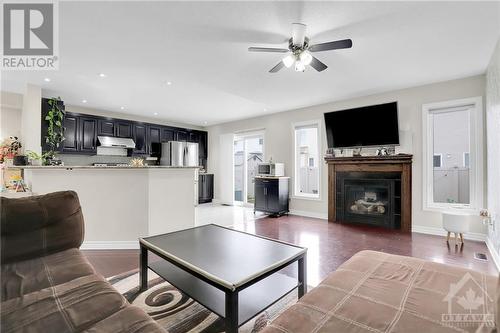 2783 Grand Canal Street, Ottawa, ON - Indoor Photo Showing Living Room With Fireplace