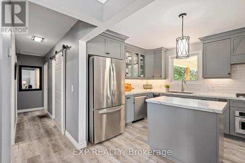 15198 St. Ignatius Line, Chatham-Kent (Bothwell), ON - Indoor Photo Showing Kitchen With Upgraded Kitchen