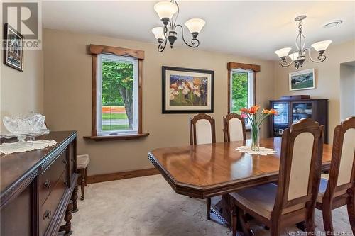 4345 Water Street, Miramichi, NB - Indoor Photo Showing Dining Room