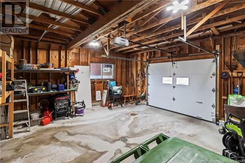 4345 Water Street, Miramichi, NB - Indoor Photo Showing Garage