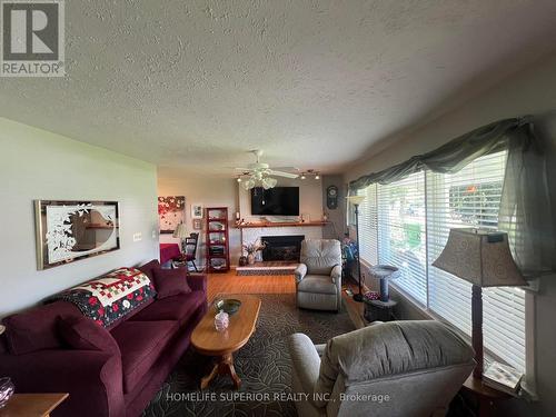 73 Bursthall Street S, Marmora And Lake, ON - Indoor Photo Showing Living Room With Fireplace