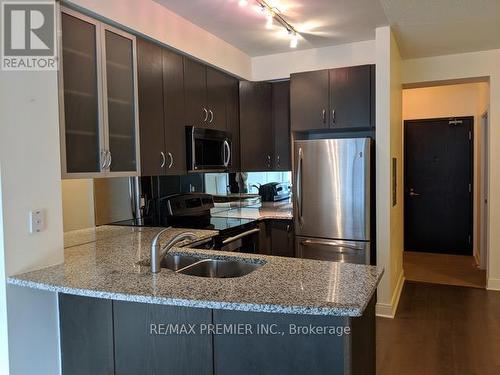 409 - 18 Yorkville Avenue, Toronto (Annex), ON - Indoor Photo Showing Kitchen With Stainless Steel Kitchen With Double Sink