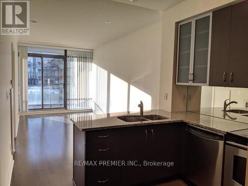 409 - 18 Yorkville Avenue, Toronto (Annex), ON - Indoor Photo Showing Kitchen With Double Sink