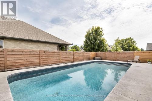 114 Old Field Lane, Central Elgin (Port Stanley), ON - Outdoor With In Ground Pool With Backyard