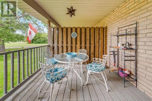 77 Crosswinds, Kingsville, ON - Outdoor With Deck Patio Veranda With Exterior