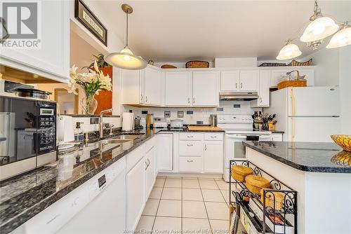 77 Crosswinds, Kingsville, ON - Indoor Photo Showing Kitchen With Double Sink