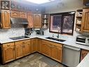 5084 Leaper Road, Texada Island, BC  - Indoor Photo Showing Kitchen With Double Sink 