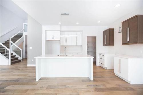 19 Raven Road, Winnipeg, MB - Indoor Photo Showing Kitchen With Double Sink