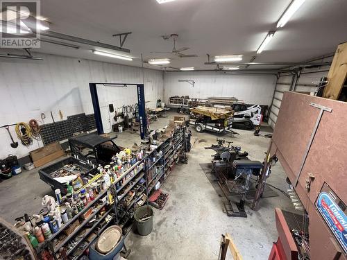 7001 S 253 Road, Fort St. John, BC - Indoor Photo Showing Garage