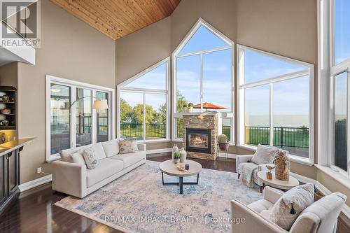 263 Lakeshore Road, Brighton, ON - Indoor Photo Showing Living Room With Fireplace