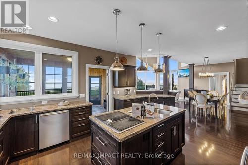 263 Lakeshore Road, Brighton, ON - Indoor Photo Showing Kitchen With Double Sink With Upgraded Kitchen