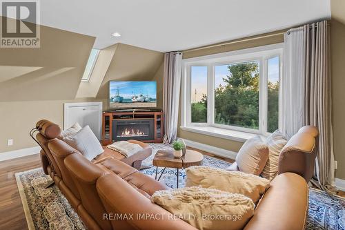 263 Lakeshore Road, Brighton, ON - Indoor Photo Showing Living Room With Fireplace