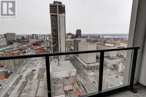 2305 - 49 Walnut Street S, Hamilton (Corktown), ON - Outdoor With Balcony With View