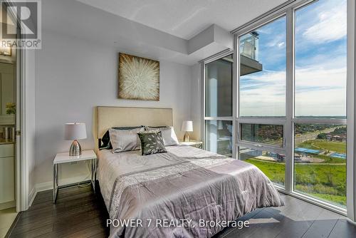 1709 - 5025 Four Springs Avenue, Mississauga, ON - Indoor Photo Showing Bedroom
