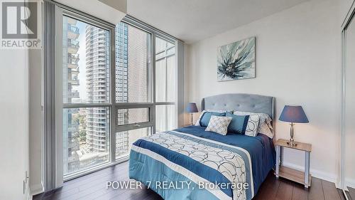 1709 - 5025 Four Springs Avenue, Mississauga, ON - Indoor Photo Showing Bedroom