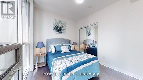 1709 - 5025 Four Springs Avenue, Mississauga, ON - Indoor Photo Showing Bedroom