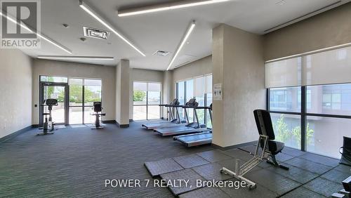 1709 - 5025 Four Springs Avenue, Mississauga, ON - Indoor Photo Showing Gym Room
