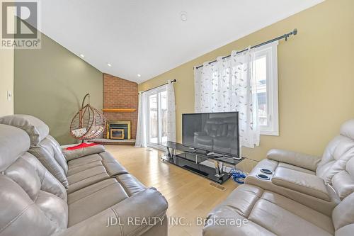 111 Morton Way, Brampton, ON - Indoor Photo Showing Living Room With Fireplace