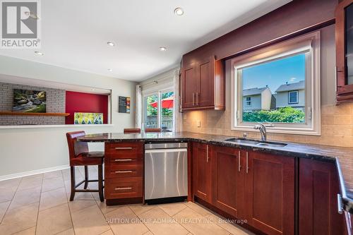 1370 Lancaster Drive, Oakville, ON - Indoor Photo Showing Kitchen With Double Sink