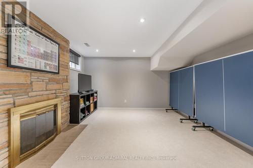 1370 Lancaster Drive, Oakville, ON - Indoor Photo Showing Other Room With Fireplace