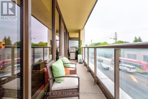 202 - 1100 Kingston Road, Toronto (Birchcliffe-Cliffside), ON - Outdoor With Balcony With Exterior