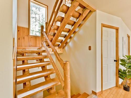 Staircase - 278 Ch. Dupont, Dixville, QC - Indoor Photo Showing Other Room