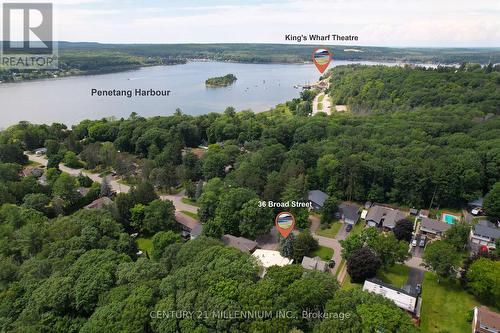 36 Broad Street, Penetanguishene, ON - Outdoor With Body Of Water With View