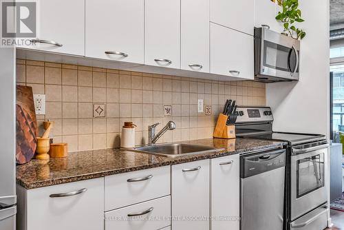 1308 - 150 Sudbury Street, Toronto, ON - Indoor Photo Showing Kitchen With Upgraded Kitchen