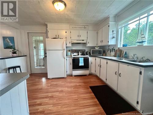 165 Orchard Street, Dalhousie, NB - Indoor Photo Showing Kitchen With Double Sink