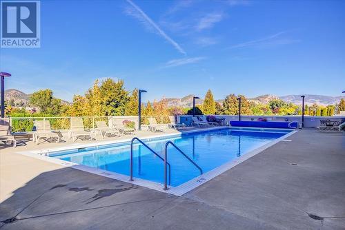 1160 Bernard Avenue Unit# 1209, Kelowna, BC - Outdoor With In Ground Pool With Backyard