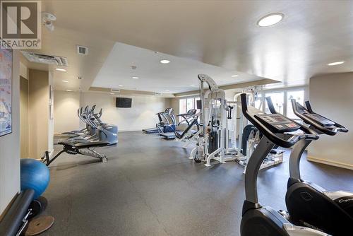 1160 Bernard Avenue Unit# 1209, Kelowna, BC - Indoor Photo Showing Gym Room