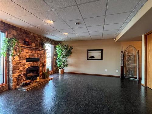 3211 Mcdonald Avenue, Brandon, MB - Indoor With Fireplace