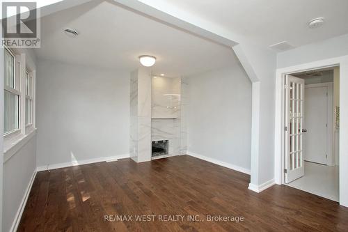 420 Annette Street, Toronto (Junction Area), ON - Indoor Photo Showing Other Room With Fireplace