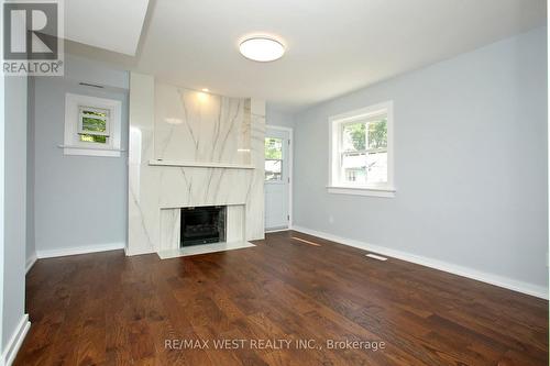 420 Annette Street, Toronto (Junction Area), ON - Indoor Photo Showing Other Room With Fireplace