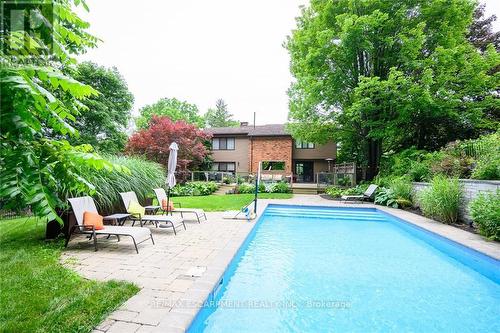 101 Hillcrest Avenue, Hamilton, ON - Outdoor With In Ground Pool With Backyard