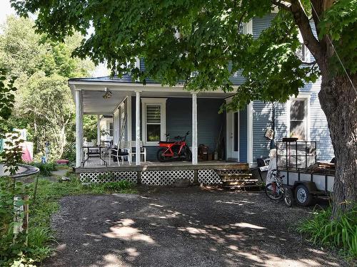 Backyard - 3592  - 3596 Rue Metcalfe, Rawdon, QC - Outdoor With Deck Patio Veranda