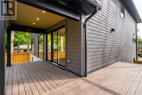 262 Robina Road, Hamilton, ON - Outdoor With Deck Patio Veranda With Exterior