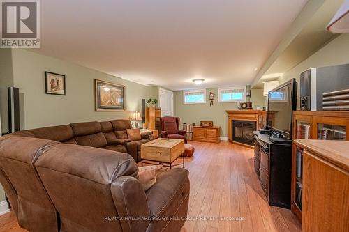 47 Davies Crescent, Barrie, ON - Indoor Photo Showing Living Room With Fireplace